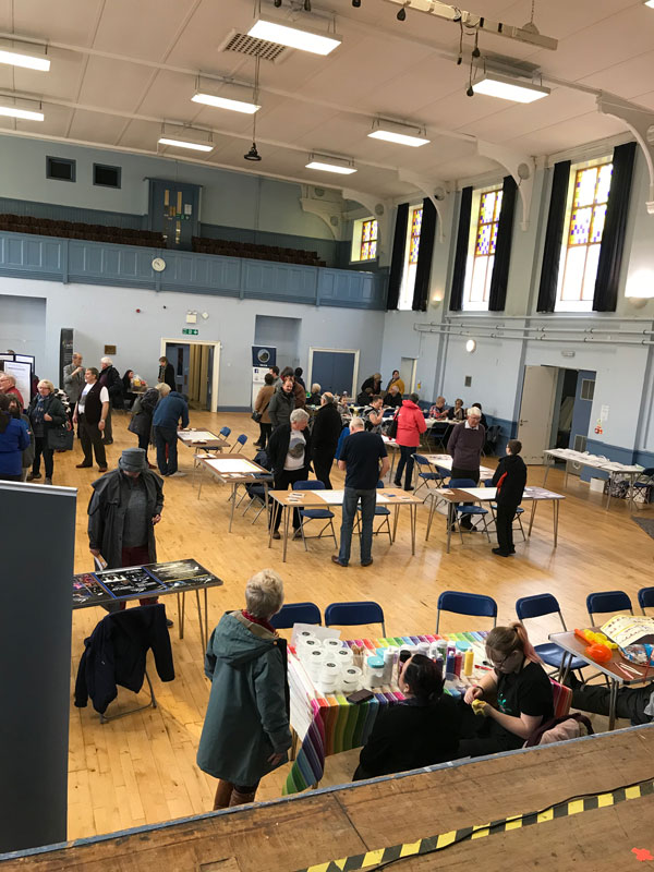 Voting group at Darvel and District Community Council