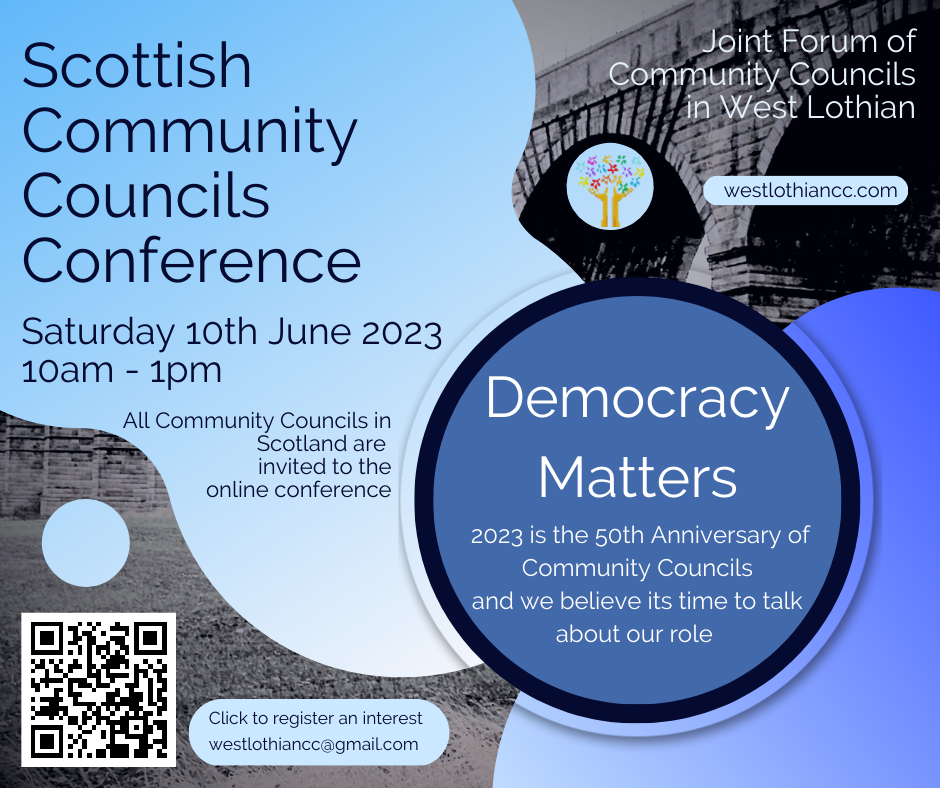 Poster for Scottish Conference of Community Councils