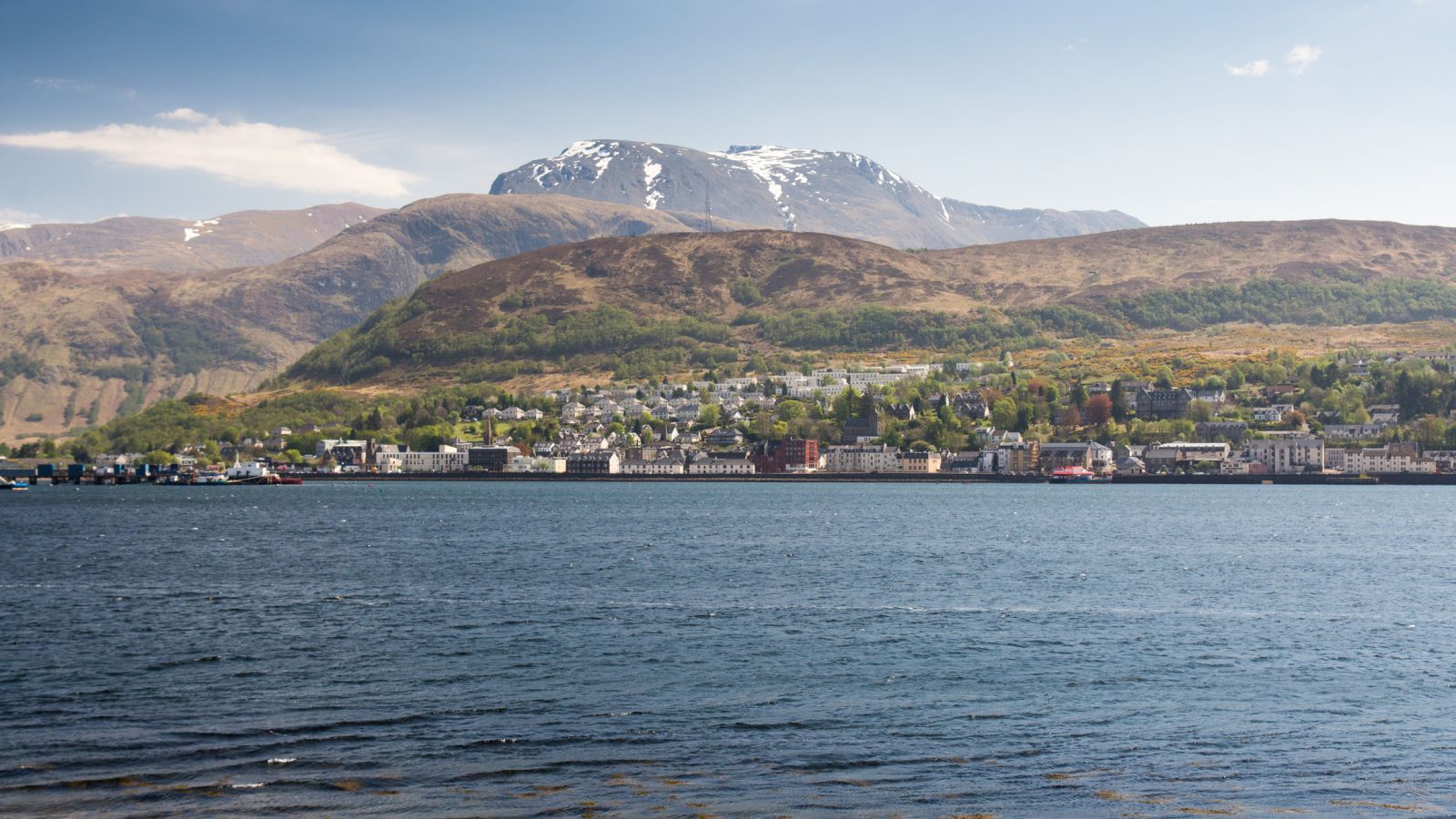 View of Fort William and Ben Nevis banner image