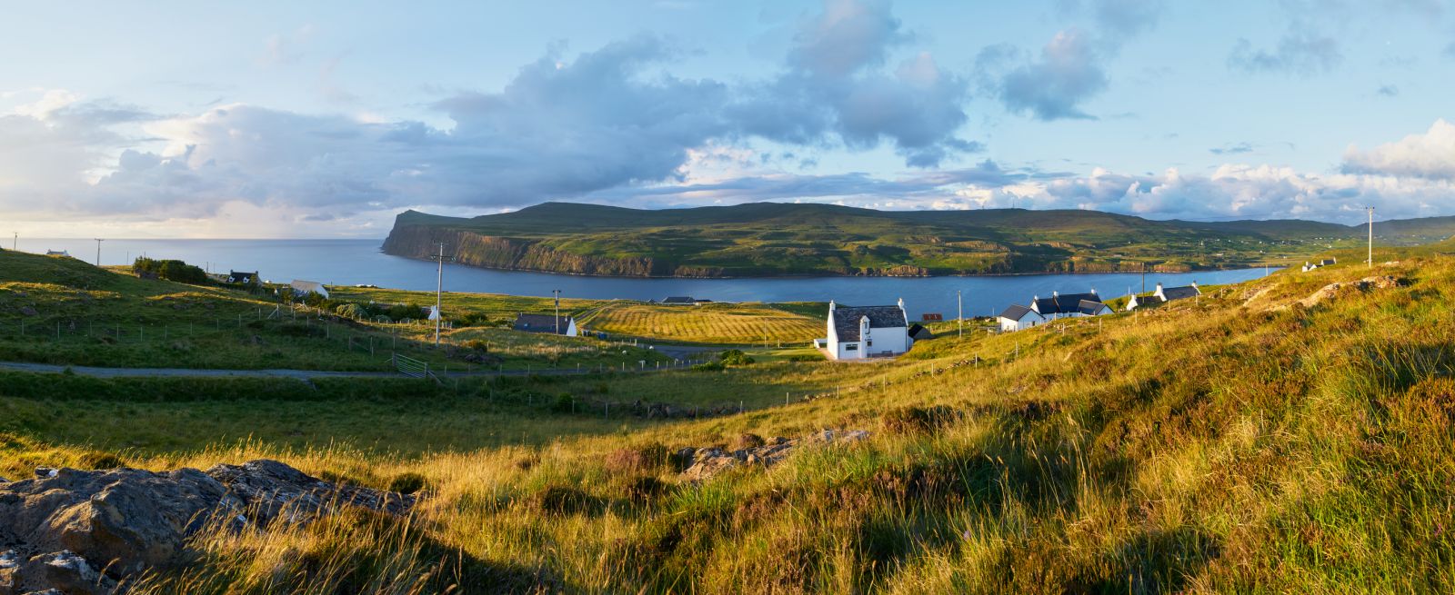 View of Scottish coastline banner image