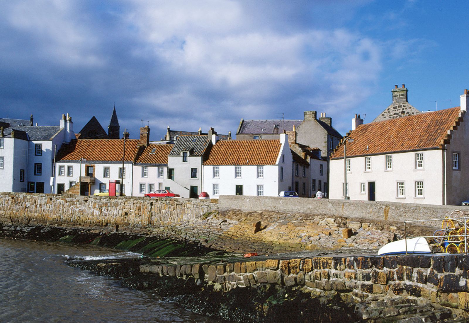 View of Scottish village banner image