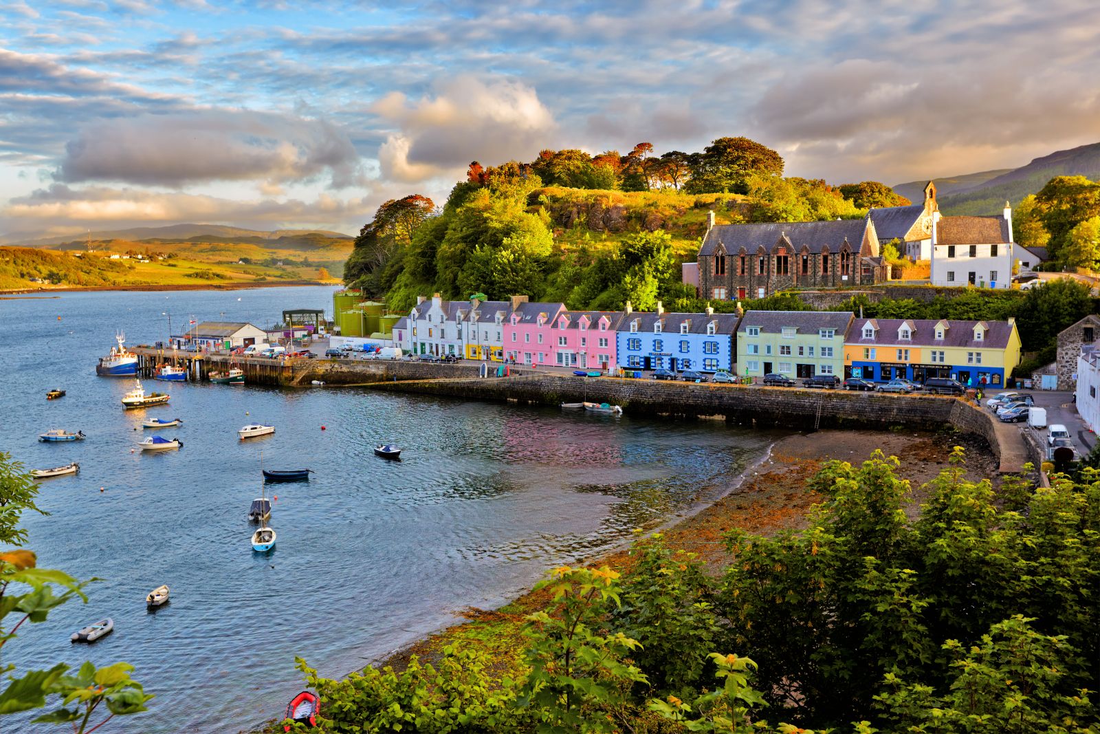 View of Tobermory on Isle of Mull banner image
