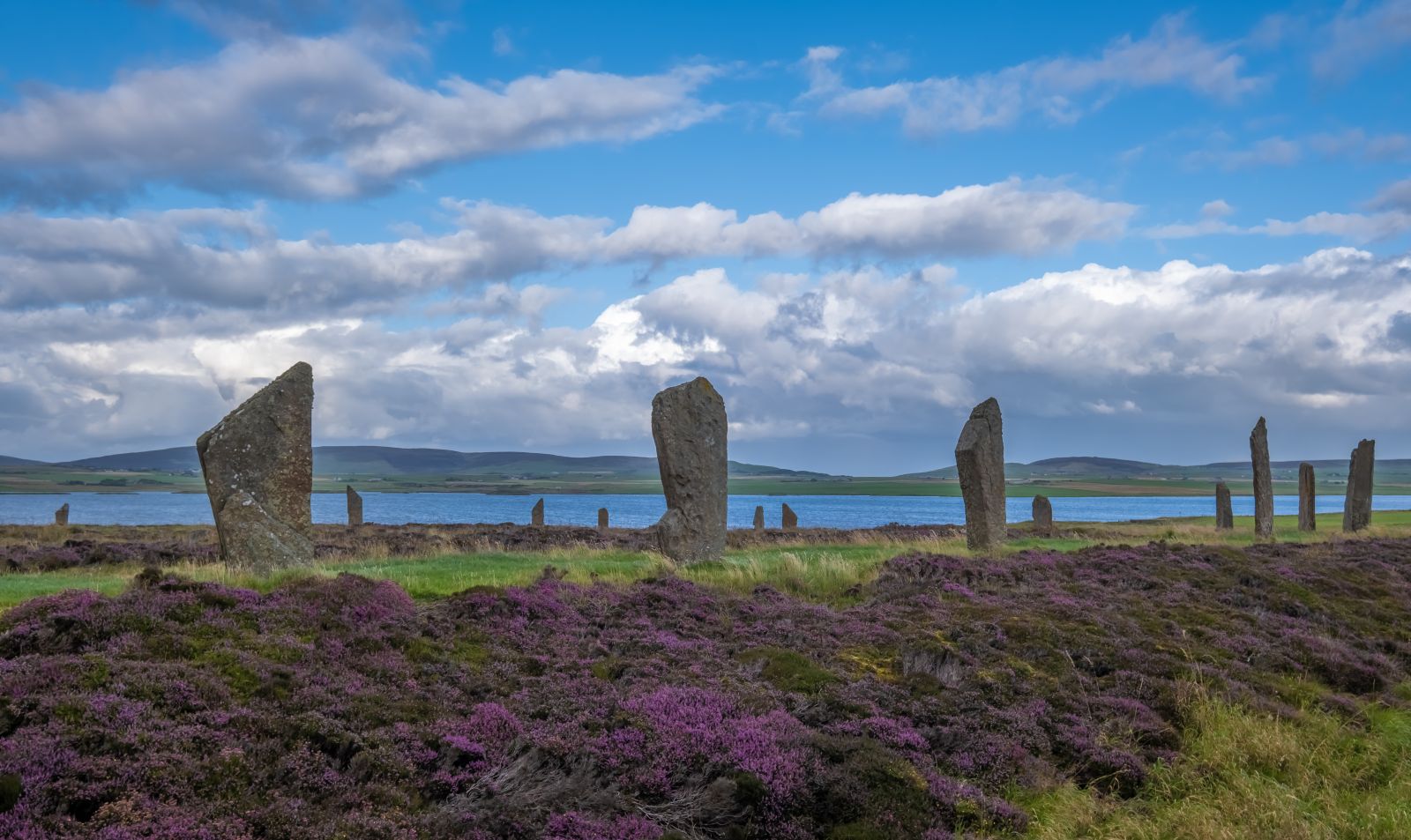 Ring of Brodgar standing stones in Orkney banner image